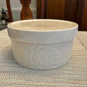 MIKASA box with lid SHAREWARE Fine China Ceramic Box Floral  print Gift